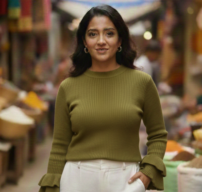 Sweat Jacket Green Colour