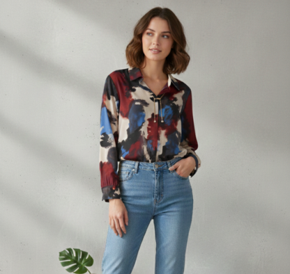 Partywear Printed Shirt