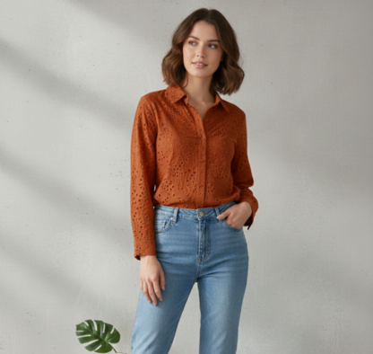 Partywear embedry Shirt